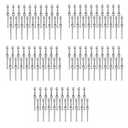 100Pack Hand Swage Threaded Stud Tensioner End Fitting 1/8" Staineless Steel Cable Railing Kit Stair Railing Kit Threaded Terminal Stud