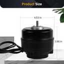 SP-B9HS16 Fan Motor, 800402 Condenser Fan Motor Replacement Parts, 9 watt 115V 1700 RPM AC Unit Refrigerator Swamp Cooler
