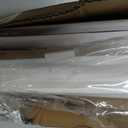 LazBlinds No Drill Cordless Cellular Shades, 45" W × 48" H, White