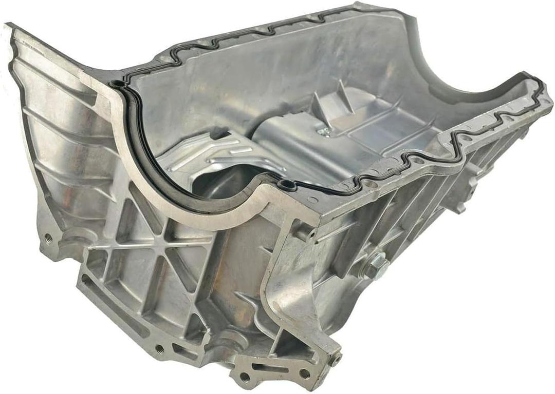 PartsFlow 264-482 Engine Oil Pan Sump Center Comptible with Chevy Silverado 1500 GMC Sierra 1500 4.3L Jimmy Workhorse FasTrack FT931 Replace GMP67A, 12597153