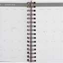 Fringe Studio 17 Month Planner (Aug 2023- Dec. 2024), "BOLD STRIPE", Paper Cover, 5.75" x 8.25", includes Stickers & Interior Pocket, 236 pages, Esprit Collection (113110)