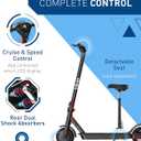 Hiboy KS4 Pro Electric Scooter, 500W Motor (750W Peak), 10" Honeycomb Tires, Up to 25 Miles Range, 19 MPH Foldable Electric Scooter for Adults with Hiboy App