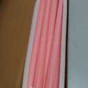 Set of 8 10 Inch Tall Pink Taper Candles, Dripless Unscented Decorative Colored Skinny 0.76 Inch Wide Candlesticks for Home Party Dinner Table Decoration