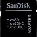 SanDisk MicroSD to SD Memory Card Adapter , Black 
