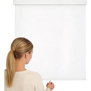Blackout Roller Shades Cordless Blinds for Indoor Windows Room Darkening Free-Stop UV Protection Shades Door Blinds for Home and Office (65" W x 72" H, White)