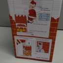 Christmas Electric Toy Climbing Chimney Santa Claus Musical Toy Dancing SingingSanta Claus for Children Kids Need to Assemble by Yourself Without Battery