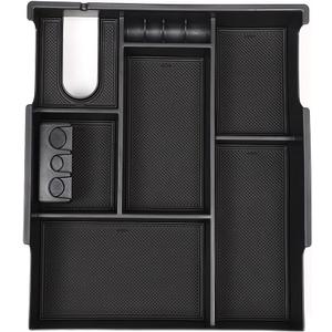 Car Center Console Armrest Organizer Storage Box Fit for Toyota Tundra 2007 2008 2009 2010 2011 2012 2013 2014 2015 2016 2017 2018 2019 2020 2021 ABS Armrest Storage Box Auxiliary Insert (storage box)