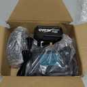 Upgraded 6.0Ah Replcement for Makita 18V Battery 2Pack with Charger Compatible with Makita 18 Volt Power Tools Black