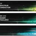 BOSCH B36012 360 Complete Vehicle Wiper Blade Replacement - Includes Front Beam Blades (Pair) + Rear Wiper Blade (1) - 22"/21"/11"
