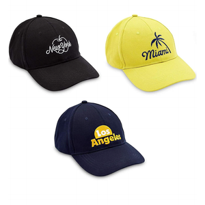 Baseball Caps for Men and Women, Los Angeles, Miami, New York (3 Pack)
