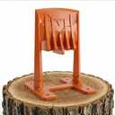 Hi Flame Manual Firewood Kindling Splitter for Wood Stove Fireplace and Fire Pits Splitting Wedge Manual Log Splitter Wedge Cast Steel