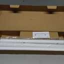 IFELS Heavy Duty Curtain Rods for Windows 48 to 84 Inch, 1 Inch Adjustable White Curtain Rod Set with Easy Installation and Modern Design (A1,White,30-90")