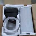 Midea 8,500 BTU ASHRAE (5,000 BTU SACC) Portable Air Conditioner, Smart Control, Cools up to 150 Sq. Ft., with Dehumidifier & Fan mode, Easy- to-use Remote Control & Window Installation Kit Included"