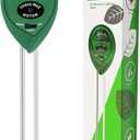 Soil PH Meter Soil Moisture Sensor 3-in-1 Soil Moisture/Light/pH Test Kit for Indoor/Outdoor Plants Care(No Battery Needed)