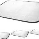 4-Pack Rv Door Window Shades Blackout Rv Window Cover for Camper Suction Cup Install Heat Sun Protection, 24"×16"