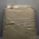 FREESOO for Toyota Corolla Cross Seat Covers L LE XLE 2021 2022 2023 2024 2025, Custom Car Seat Covers Full Set, Luxury Leather Seat Covers for SUV, Waterproof Car Seat Cover, Beige Not for Hybrid