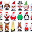 Max Fun 18pcs Christmas Stocking Stuffers Wind Up Toys Assortment for Party Favors & Goody Bag Fillers