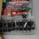 Lionel Disney Battery-Operated Mickey Mouse Express Toy Train Set with Bluetooth, Locomotive, Train Cars, & Track with Authentic Train Sounds, Lights, & Water Vapor Smoke Effects for Kids 4+