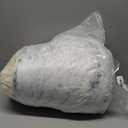 YUDANSI Cat Bed Hooded for Indoor Cats, Dog Bed with Large Covered Hood for Small Dogs Cats Puppy Kitty, Anti Anxiety Donut Cuddler, Anti Slip Plush Faux Fur Enclosed Pet Nest (Washable)(Gray-20inch)