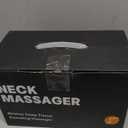 Neck Massager for Pain Relief Deep Tissue, Shiatsu Neck and Back Massager With Heat, Electric Massage Pillow for Shoulder Leg Body Muscle Pain Relief, Gifts For Women Men Mom Dad (Blackwith Bag)