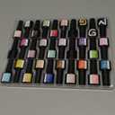 Phoenixy Gel Nail Polish 30 PCS Gel Nail Polish Set Dark Color Collection Manicure Set for Women Matte Silver Gold Glitter Top Coat Gifts for Women - PCB9042