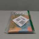 Miyotaa 70s Retro Flower Shower Curtain Set 60Wx71H Inches Groovy Funky Trendy Colorful Cute Plaid Vintage Waterproof Bathroom Curtain with 12 Hooks