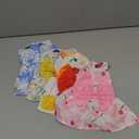 5 Pieces Dog Clothes Girl Dog Dresses Floral Puppy Dresses Pet Cat Princess Bowknot Clothes Cute Puppy Summer Outfits for Yorkie Female Cat Pets, 5 Styles(Cute Style,X-Small)