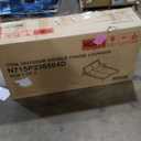 KLMM Rustic Patio Chaise Lounge with 2 Positions,Outdoor Wooden Lounge Chair with Curved Armrests and Four Pillows,for Lawn Deck Poolside Backyard Garden (Light Teak+Beige#n)