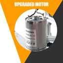 DC 24V DIY Reciprocating Linear Motor Telescopic Actuator Mechanism | Premium Reinforced Aluminum Alloy, 160 RPM Max Speed, 6 Inch Adjustable Stroke Length, Industrial Component