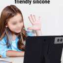 for TECLAST T65 13.4 inch Tablet Protective case, Shockproof Lightweight Silicone Protective Cover with Stand, Child-Friendly Protection, Easy to Clean Design,Black