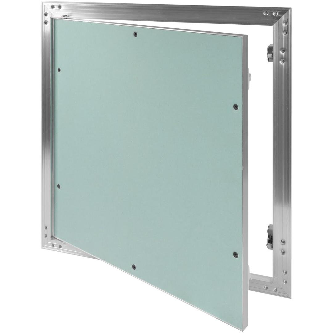 16" x 16" Waterproof Drywall Access Panel, Tileable and Paintable Ceiling and Wall Access Panel for Drywall, Wire Cover for Wall Covering Panels, Push to Open, Flush-Mount Wall Hole Cover