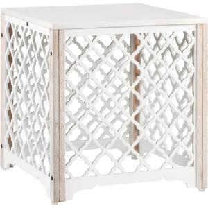 JFY Designs Wooden Side Table - End Table & Accent Tables for Living Room & Bedroom, Versatile Nightstand Sofa Table, Small Accent Furniture for Home Dcor