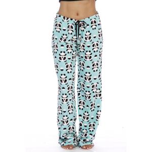 Just Love Plush Pajama Pants for Women (Green, XXXL)