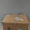 Bedsure Dog Beds Large Sized Dog - Comfy Flat Pet Beds with Removable Washable Cover, Orthopedic Egg Crate Foam Puppy Mat, Suitable for Pet Up to 65 lbs (36"L x 27"W x 3"Th, Grey)