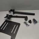 suptek Laptop Notebook Desk Mount Stand, Adjustable Single Monitor Laptop Arm Mount with Ventilated Tray,up to 17 inch,Holds up to 22 lbs