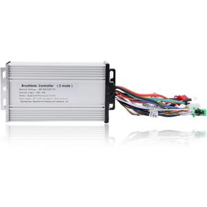 Brushless Motor Controller, Durable Aluminum Housing High Power 1000W-1500W Controller 48V-72V Voltage Range for Electric Scooter Riders Commuters Off-Road Enthusiasts Urban