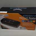 95kpa Vacuum Sealer Machine, Updated 2025 Commercial Fully Automatic Food Sealer, 10-in-1Functions & Powerful Sealing System with Double Heat Seal, Easy-Lock Handle, Built-inCutter and Bag Storage