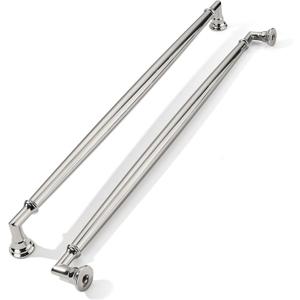 khtumeware 10 Pack 10 Inch(256mm) Polished Nickel Cabinet Pulls Heavy Duty Soild Cabinet Handles Kitchen Cabinet Hardware for Cupboard Drawer Handles