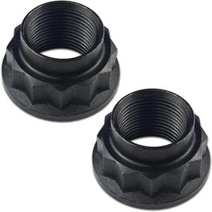 2Pcs Front & Rear CV Axle Nut Compatible with Toyota Lexus Scion,Spindle Nut Replace 90080-17238, 90177-22001