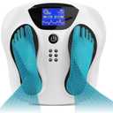 Creliver Pro Foot Circulation Stimulator Pro (FSA HSA Eligible), EMS Foot Massagers for Neuropathy and Plantar Fasciitis, TENS Foot Nerve Muscle Massager, Foot Stimulator Relief Foot and Body Pains (Foot Stimulator Device(no Vibration))