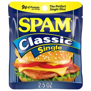 Spam Single Classic, 2.5 Ounce Pouch (Pack of 24) (EXP 10/31/26)