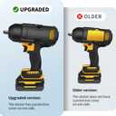 1/2 In Impact Wrench Rubber Protective Boot DCF900 DCF899 1/2 In High-Torque Impact WrencH Rubber Protective Boot (N918391)