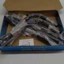 Ally Peaks Pull Up Bar for Doorway | Thickened Steel Max Limit 440 lbs Upper Body Fitness Workout Bar| Multi-Grip Strength for Doorway | Indoor Chin-Up Bar Fitness Trainer for Home Gym Portable (silver2)