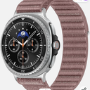 Nylon Loop Bands for Samsung Galaxy Watch 8 Band 40mm 44mm/Watch 8 Classic 46mm Men Women,Metal Buckle Stretchy Fabric Sport Strap for Samsung Watch 8 Bands 40 44 46 mm