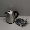 Chefman Stainless Steel Electric Kettle w/ 360 Swivel Base, Auto Shut Off & Boil Dry Protection, BPA-Free Interior and Cool-Touch Handle, 7+ Cup Capacity, 1.7 Liter, 1500W