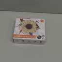 Bird Bath Heater,Birdbaths De-Icer,Birdbath Water Heater Deicer with Thermostatically Controlled,Heated Bird Bath Deicer Suitable for Birdbath Farm Livestock Drinking Outdoors in Winter,Black