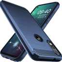 Osophter for Moto E 2020 Case,Moto XT2052-1 Case Shock-Absorption Flexible TPU Rubber Protective Phone Cover for Motorola Moto E(2020)(Blue)