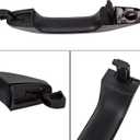 ECOTRIC 4Pcs Exterior Door Handles Replacement Compatible with 2014-2019 Chevy Silverado GMC Sierra Replacement for 22923605 23236150 22929464 22923599 84713668 22929412 Black