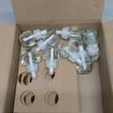 Air Wick Plug in Scented Oil Refill, 10ct, Calming Sea Spray Breeze & Fresh Watermelon, Air Freshener, Essential Oils