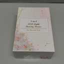 7 Color Galvanic Machines - Red Light Therapy for Face and Neck, Face Massager Tool for Wrinkles, Double Chin, Vibrating Facial Massager with Thermals, Pink